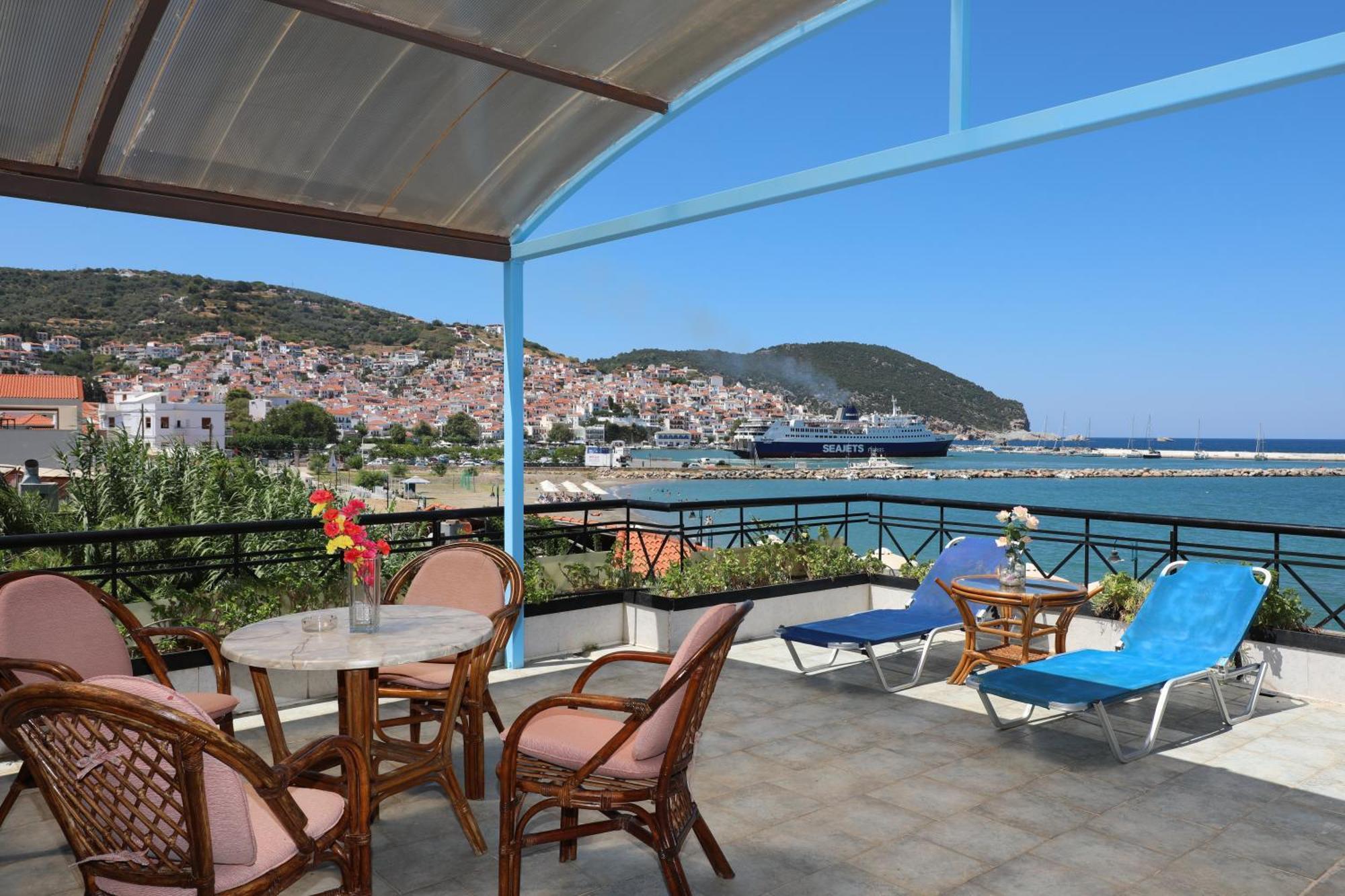 Hotel Mamma Mia Città di Skopelos Esterno foto